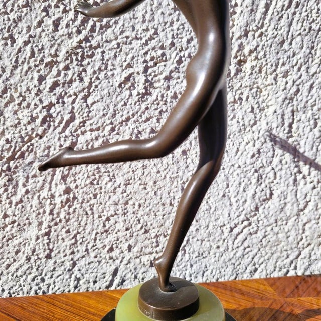 Josef Lorenzl, Art Deco Dancer Figure, 20th Century, Bronze For Sale - Image 11 of 18