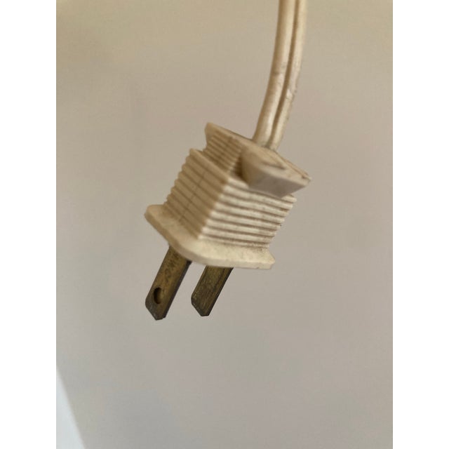 Ecru 1970s Southwestern Style Pottery Lamp For Sale - Image 8 of 8