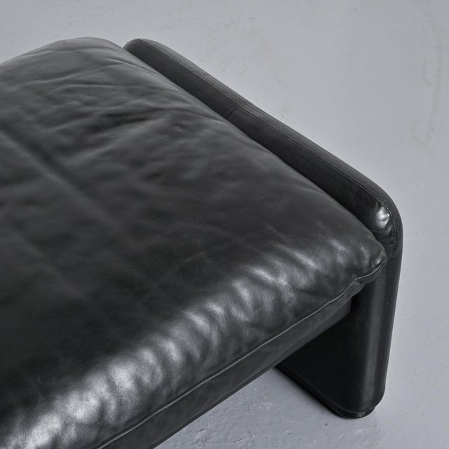 Animal Skin Maralunga Ottomans by Vico Magistretti for Cassina, Italy, 1973, Set of 2 For Sale - Image 7 of 11