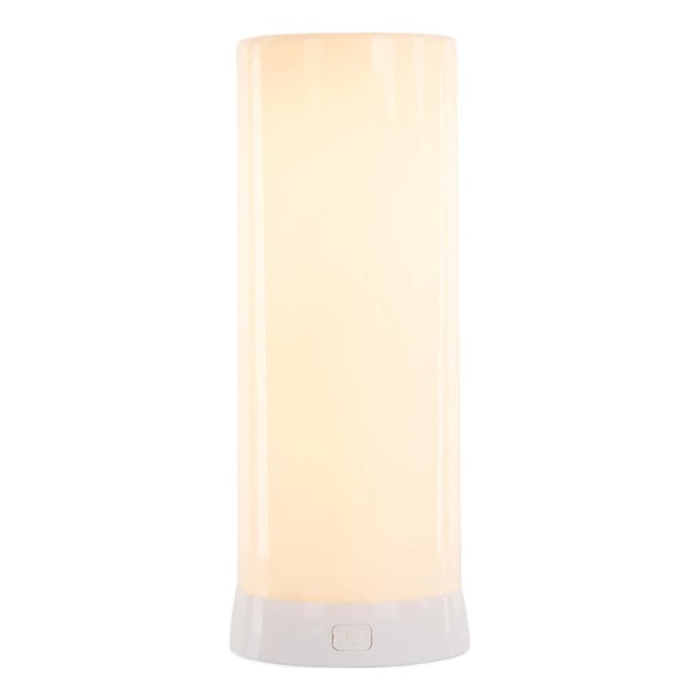 LED FIA Flame Designer Candle withOrange Hue 7.5"H For Sale
