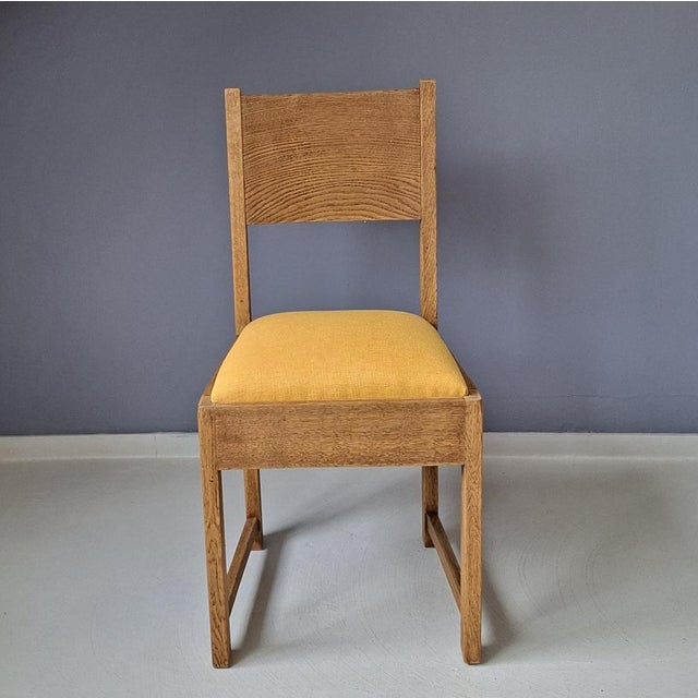 Dutch Art Deco Dining Chairs, 1920s, Set of 4 For Sale - Image 4 of 10