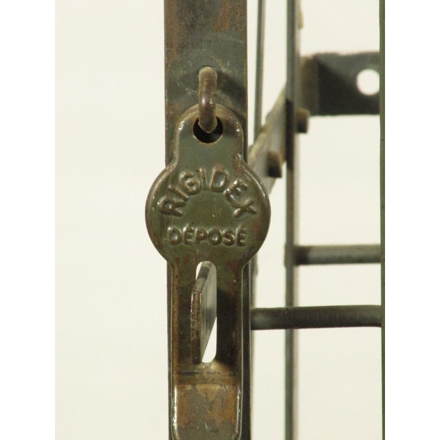 Gray Vintage French Wine Rack For Sale - Image 8 of 8