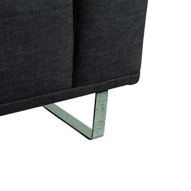 2-Seater Sofa in Petrol Fabric from Bolia For Sale - Image 6 of 12