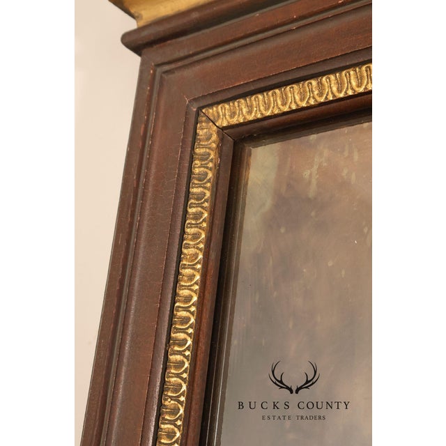 Pair Of Decorative Mirrored Wall Columns With Gilt Carved Capitals By Francisco Hurtado For Sale - Image 10 of 18