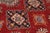 Textile Bohemian Super Kazak Red/Ivory Wool Rug - 8'10'' X 12'7'' For Sale - Image 7 of 10