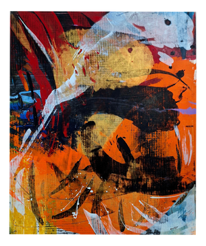 Monika Rossa, Abstraction, 2026, Oil Painting on Canvas