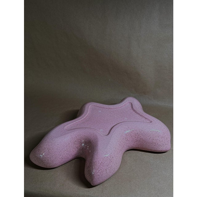 Red Wing Pottery 13 Inch Wide Belle Kogan Abstract Bowl For Sale - Image 4 of 11