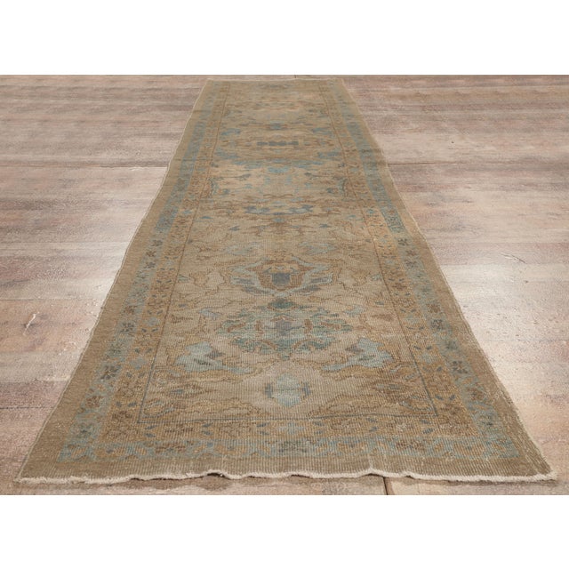 Vintage Persian Sultanabad Rug, 02'11 X 13'06 For Sale - Image 9 of 10