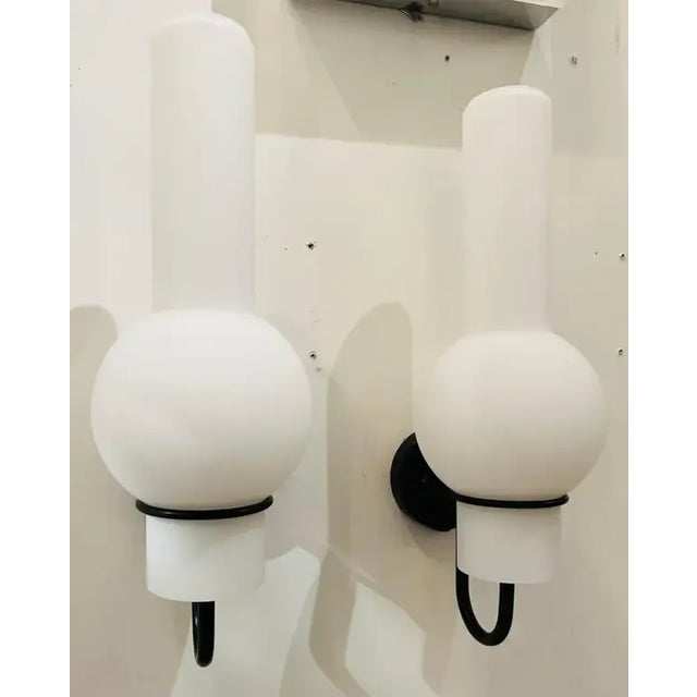 Mid-Century Modern Dutch Raak 1960s Large Wall Lights Mid Century - A Pair For Sale - Image 3 of 10