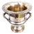 1960s Vintage Champagne Wine Bucket Repoussé Grape Silverplate For Sale