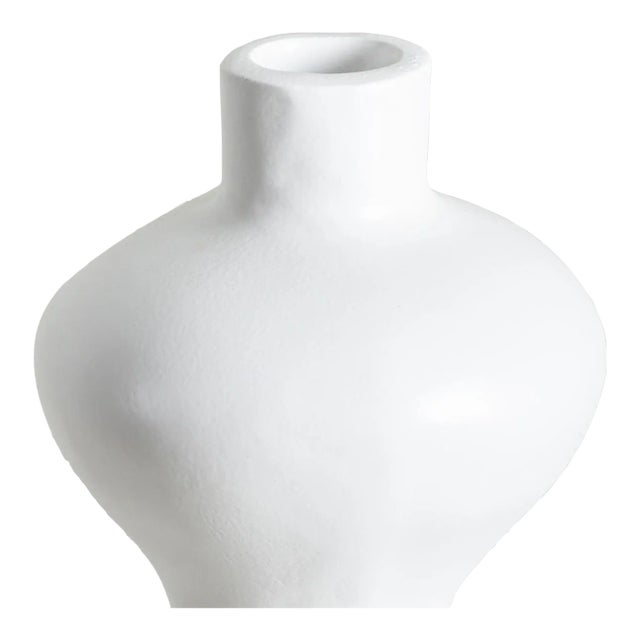 White Solitude Vase