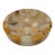 Large Vintage Onyx Checkerboard Pattern Ashtray Catchall For Sale