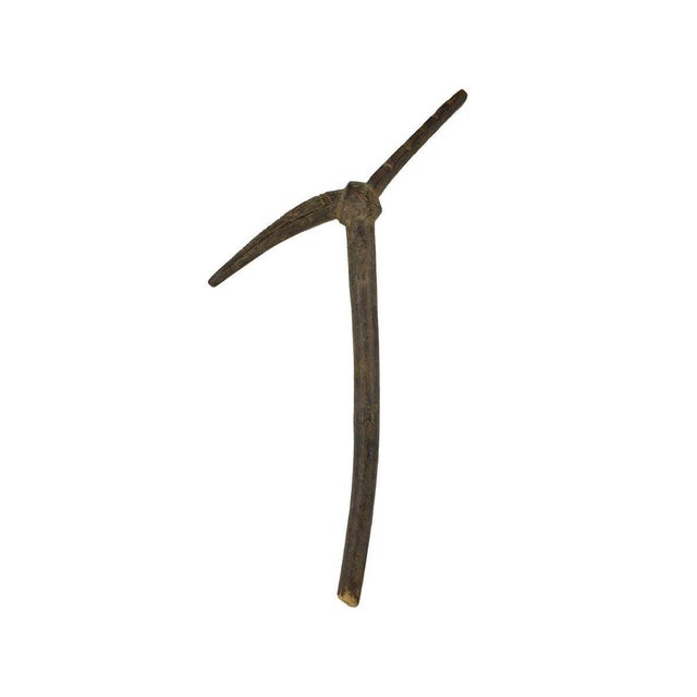 African Early 20th Century Senufo Carved Staff Côte d'Ivoire Pearson Collection For Sale - Image 3 of 3