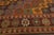 1980s Vintage Soumak Rust/Brown Wool Rug - 4'11'' X 6'5'' For Sale - Image 5 of 10