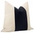 Contemporary 22" Graphite Mohair Panel + Linen Pillows - a Pair For Sale - Image 3 of 6