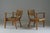 Set of Bridge Armchairs attributed to Audoux Et Minet, France, 1950s For Sale - Image 16 of 17