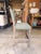 Contemporary Bernhardt Bar Stool With Light Wood Legs and Pale Green Fabric For Sale - Image 3 of 5