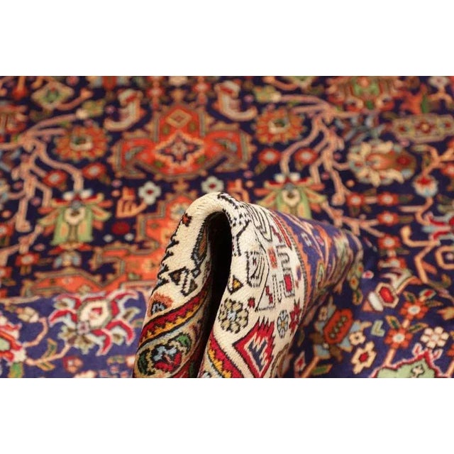 Middle Eastern Hand-Knotted Tabriz Rug For Sale - Image 9 of 11