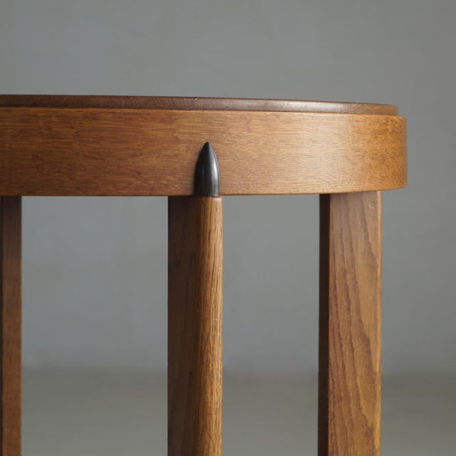 Vintage Dutch Art Deco Side Table, 1920s For Sale - Image 15 of 18