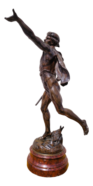 Emile Picault, Victoria, Bronze Sculpture, Late 19th Century