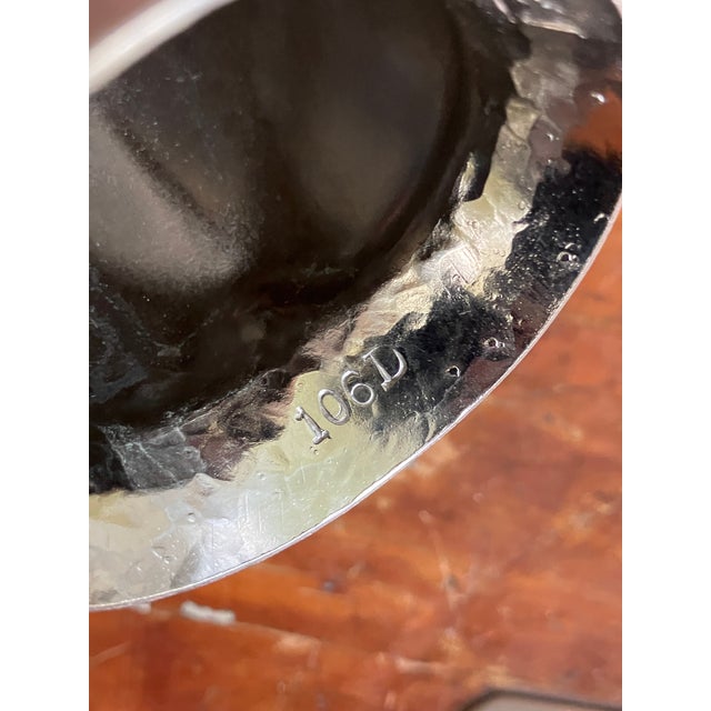 Thomas Roy Markusen Brutalist Nickel Plated Vases, Set of 3, 1970s For Sale - Image 12 of 12