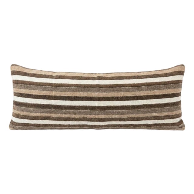 Anatolian Bedding Kilim Pillow Cover 16'' X 58'' For Sale