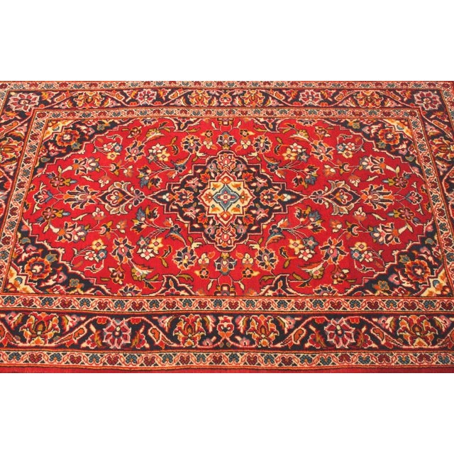 Middle Eastern Rug in Wool For Sale - Image 6 of 11