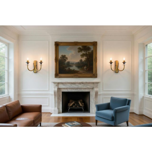 This high-quality vintage wall sconces pair is a stunning statement piece, perfect for collectors, home décor enthusiasts,...