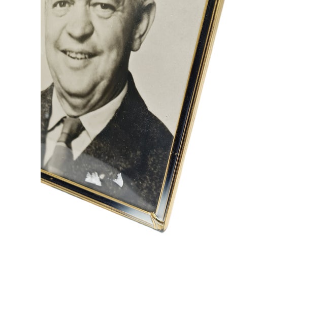 Art Deco Frame, Belgium, 1950s, in Worn conditions. Designed 1950 to 1959