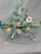 Green Mid 20th Century French Flora Tole Table With Hand-Painted Details For Sale - Image 8 of 10