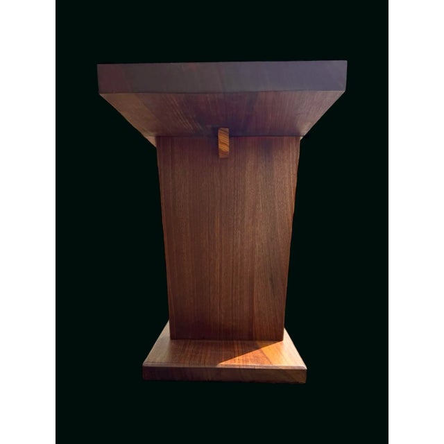 Solid Walnut & Ash Coffee Table – George Nakashima–Inspired – Entryway or Dining Bench For Sale - Image 9 of 16