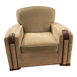 1920s Art Deco Club Chair For Sale