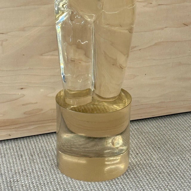 'Venus De Milo' Nude Murano Glass Sculpture / Statue, Italian Mid-Century Modern For Sale - Image 11 of 13