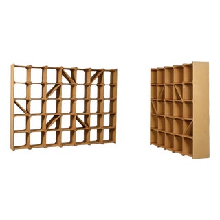 Pine Modular Storage Units, France, 1970, Set of 2 For Sale