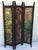 20th Century Arts & Crafts Folding Screen & Hand Painted Decoration Room Divider For Sale - Image 4 of 13