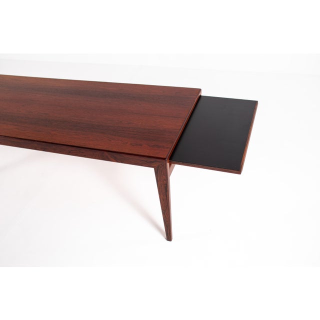 Danish Rosewood Coffee Table by Johannes Andersen for Silkeborg, 1960s For Sale - Image 6 of 17