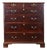 English 19th Century Solid Oak Chest of Drawers For Sale
