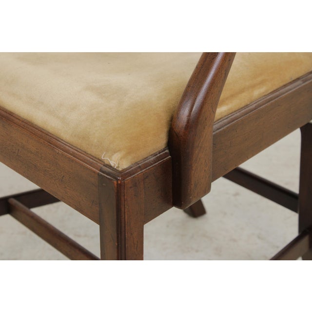 Set of 6 Biggs Mahogany Armchairs For Sale - Image 13 of 18