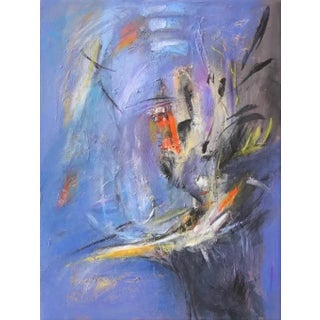 Heidi Rufeh, Abstract Expressionist Painting, "Almost Awake" For Sale
