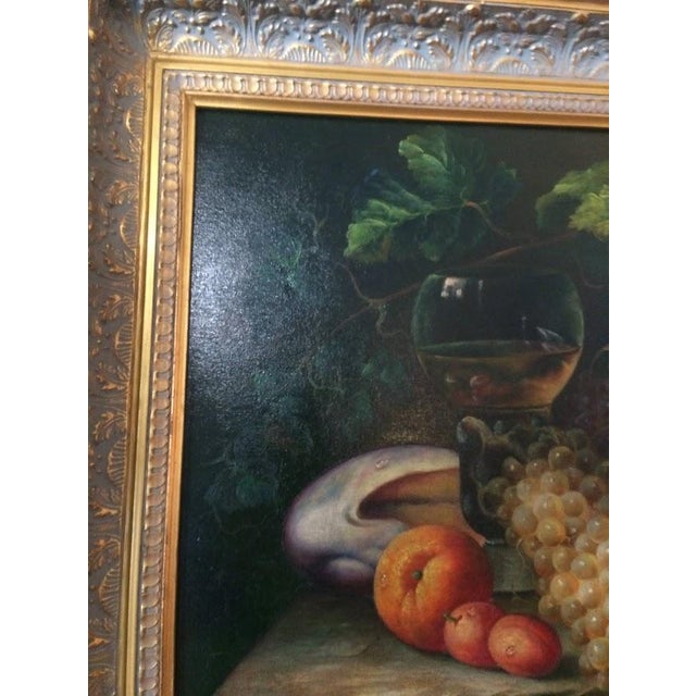 Vintage Still Life Painting, Framed Artwork For Sale - Image 4 of 8