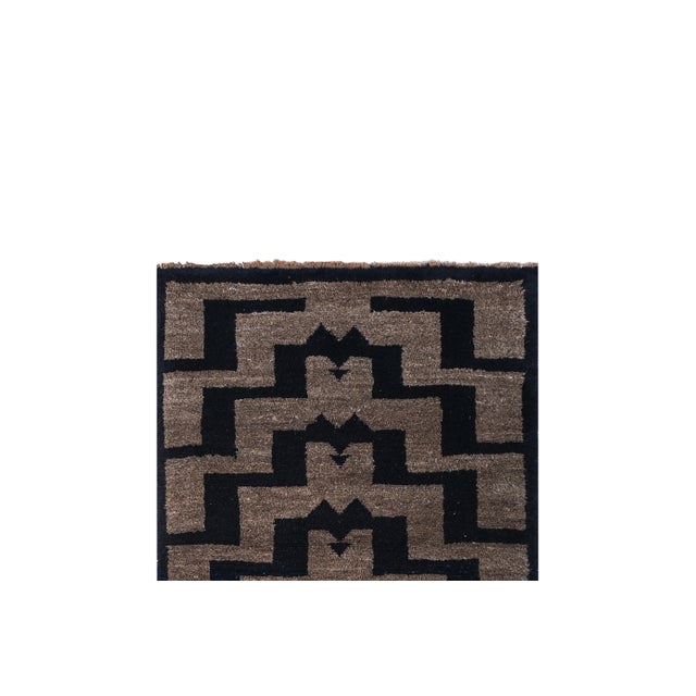 1980s Turkish Tulu Shaggy Rug 2'9'' X 6'4'' For Sale - Image 4 of 11