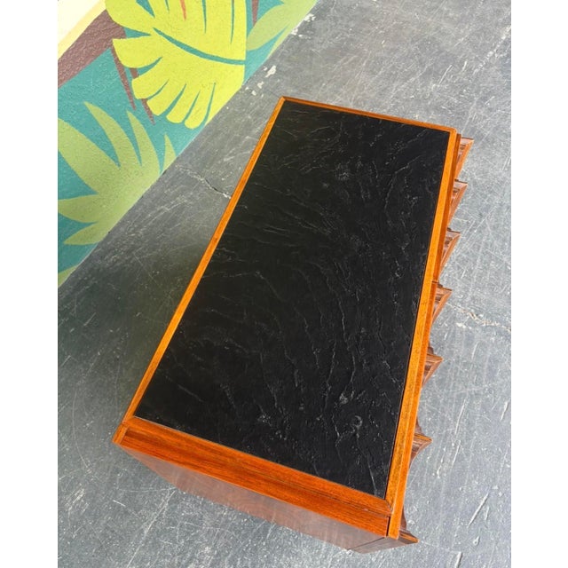 Mid Century Modern Tabago Brutalist Server For Sale - Image 4 of 12