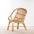 Low French Rattan Armchairs, 1960s, Set of 2 For Sale - Image 9 of 11