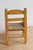 1950s Antique Hand-Painted Wooden Child's Chair, 1950s For Sale - Image 5 of 6