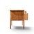 Broyhill Brasilia Broyhill Brasilia Mid Century Walnut and Brass Desk For Sale - Image 4 of 11