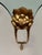 1970s Brass and Glass Coffee Table Manner of Maison Jansen For Sale In Los Angeles - Image 6 of 12