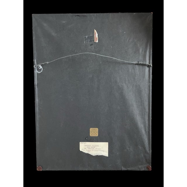 Paper Utagawa Kunisada Toyokuni III - Antique Japanese Woodblock Print Framed 1890 For Sale - Image 7 of 9