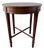 1980s Baker Furniture Neoclassical Mahogany Side Table For Sale