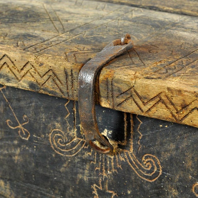 Antique Shepherd's Chest, 1820s For Sale - Image 14 of 18
