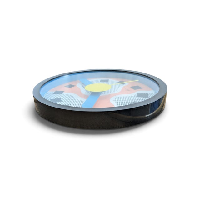 1980s Neos Wall Clock by Nathalie Du Pasquier, 1980s For Sale - Image 5 of 6